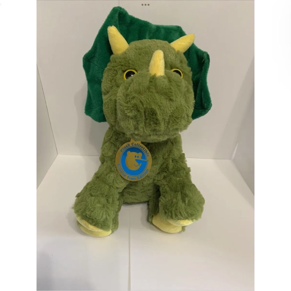 Dinosaur plush green